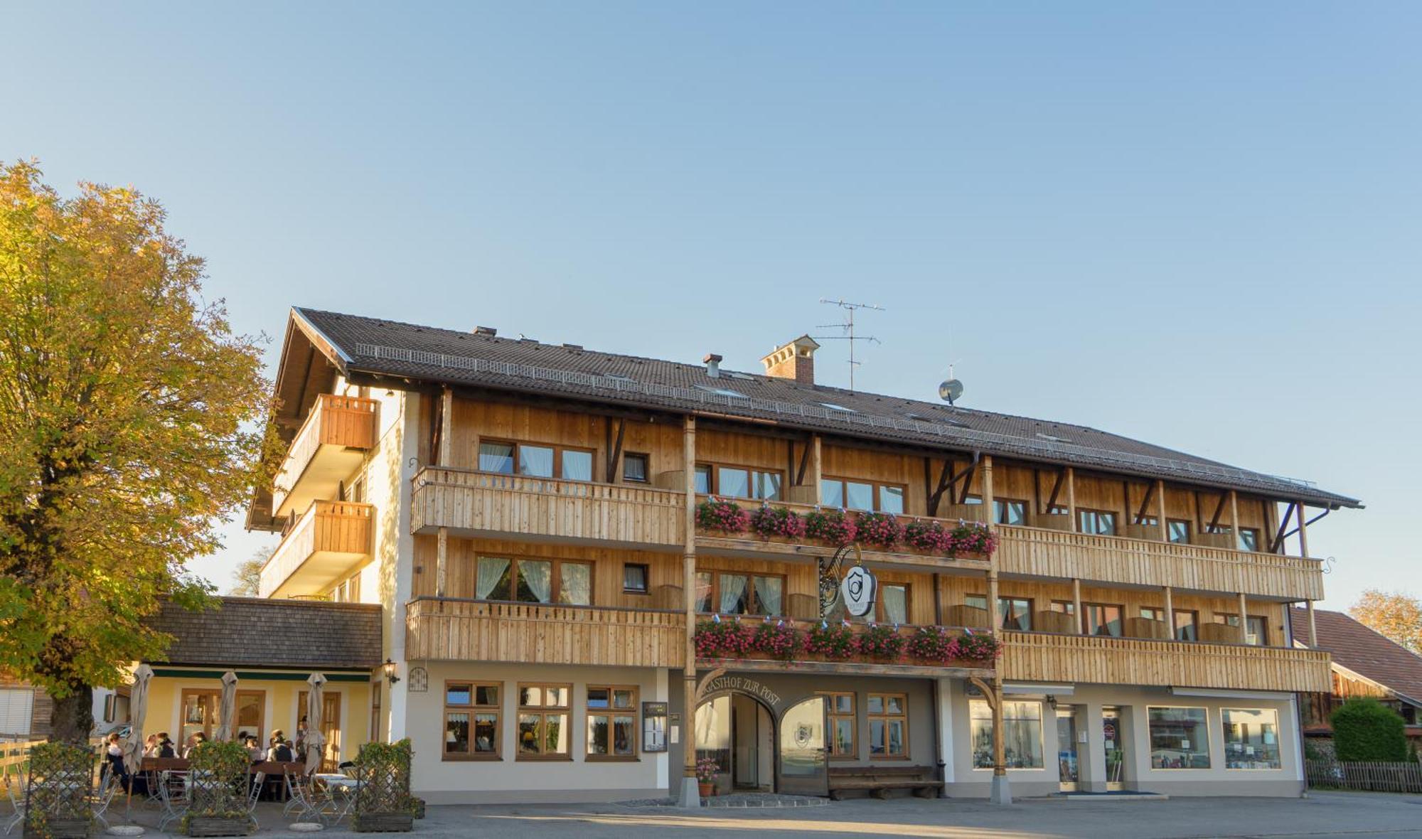Landgasthof Zur Post Швангау Экстерьер фото